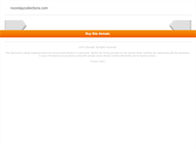 Tablet Screenshot of noondaycollections.com